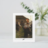 Anders Zorn #72 - Fine Art Postcard Postkarte (Stehend Vorderseite)
