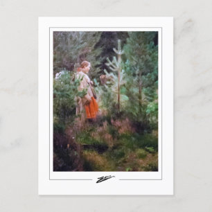 Anders Zorn #7 - Fine Art Postcard Postkarte