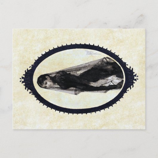 Anders Zorn, die Widow-Postkarte Postkarte (Vorderseite)