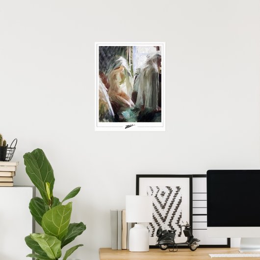 Anders Zorn Zedign Art Poster #12 (Heimbüro)