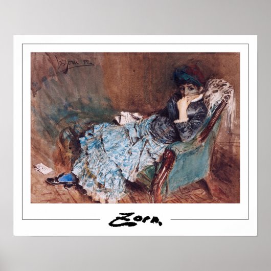 Anders Zorn Zedign Art Poster #163 (Vorne)