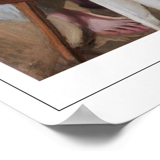 Anders Zorn Zedign Art Poster #178 (Ecke)