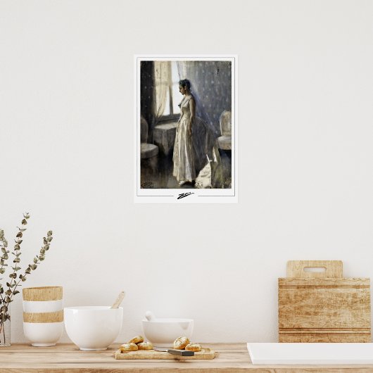 Anders Zorn Zedign Art Poster #316 (Küche)