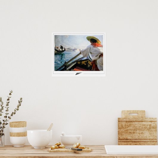 Anders Zorn Zedign Art Poster #319 (Küche)