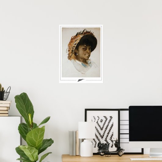 Anders Zorn Zedign Art Poster #347 (Heimbüro)