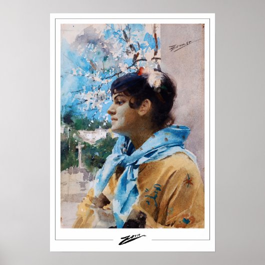 Anders Zorn Zedign Art Poster #353 (Vorne)