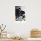 Anders Zorn Zedign Art Poster #368 (Küche)