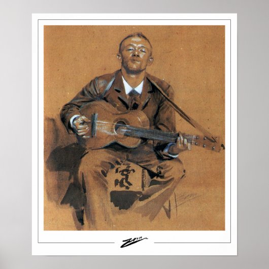 Anders Zorn Zedign Art Poster #376 (Vorne)