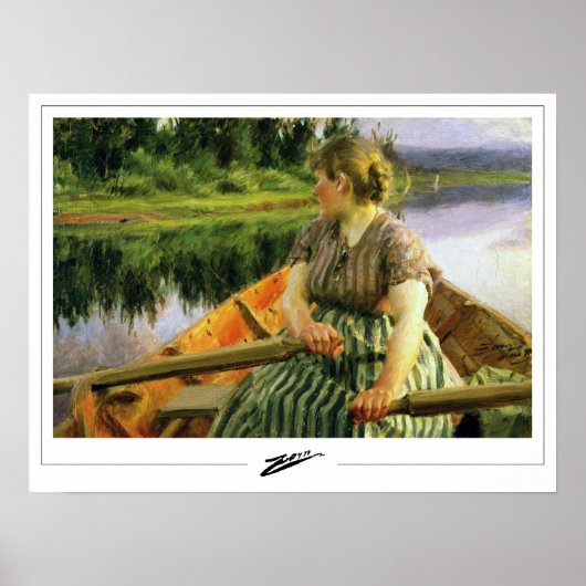 Anders Zorn Zedign Art Poster #51 (Vorne)