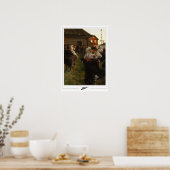 Anders Zorn Zedign Art Poster #72 (Küche)