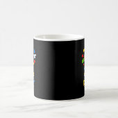 Anders zu sein Dabbing Autismus-Bewusstsein Junge Kaffeetasse (Mittel)