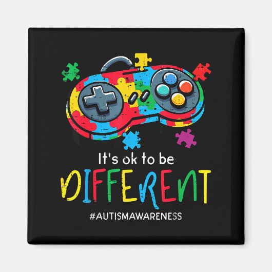 Anders zu sein Gaming-Controller Autismus Männer J Magnet (Vorne)