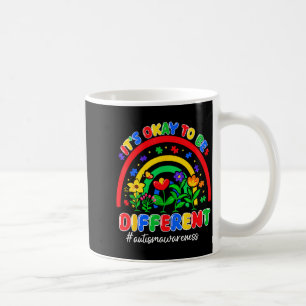 Anders zu sein Puzzle Autismus-Bewusstsein Männer Kaffeetasse