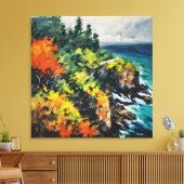 AndersArtistry* ein Pop Farbe in Autum* Leinwanddruck (Insitu (Wohnzimmer))