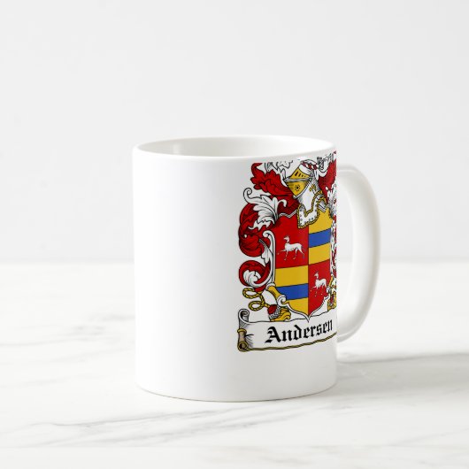 Andersen Familienwappen Kaffeetasse (VorderseiteRechts)