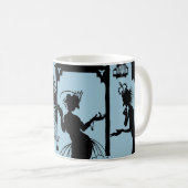 Andersen: Kleine Meerjungfrau-Silhouette Kaffeetasse (VorderseiteRechts)