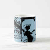 Andersen: Kleine Meerjungfrau-Silhouette Kaffeetasse (Mittel)