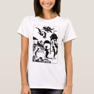 Andersen: Kleine Meerjungfrau-Silhouette T-Shirt