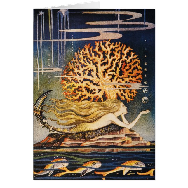 Andersen: Little Mermaid Zeichnend (Vorne)