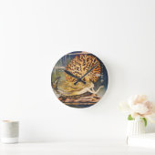Andersen: Little Mermaid Zeichnend Runde Wanduhr (Zuhause)