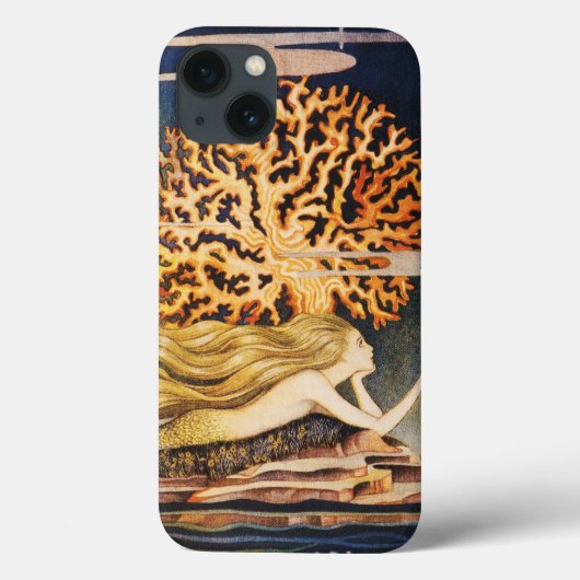 Andersen: Wenig Meerjungfrau-Zeichnen Case-Mate iPhone Hülle (Rückseite)