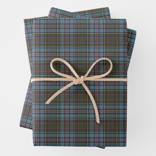 Anderson Ancient Original Scottish Clan Tartan W Geschenkpapier Set (Beispiel)