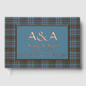 Anderson Ancient Original Scottish Tartan Gästebuch (Vorderseite)