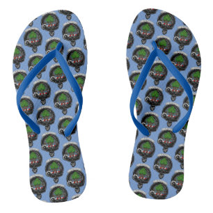 Anderson Clan Abzeichen Crazy Flip Flops Badesandalen