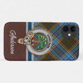 Anderson Clan Abzeichen & Tartan iPhone / iPad Geh Case-Mate iPhone Hülle (Rückseite (Horizontal))