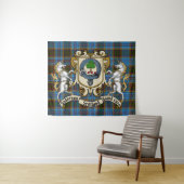 Anderson Clan Abzeichen & Tartan Tapestry Wandteppich (Beispiel (Horizontal))