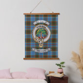 Anderson Clan Abzeichen & Tartan Wandteppich Mit Holzrahmen (Schlafzimmer)
