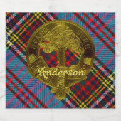 Anderson Clan Can Cooler Bierflaschenetikett (Einzelnes Label)