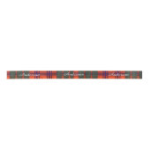 Anderson-Clan karierter schottischer Tartan Satinband (Vorderseite)