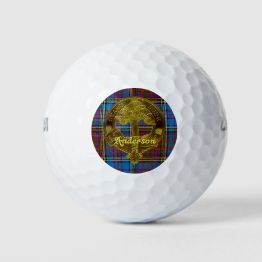 Anderson Clan Motif 5 Golfball (Vorderseite)