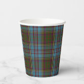 Anderson Clan Scottish Kariert Pattern Paper Cups Pappbecher (Rückseite)