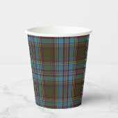 Anderson Clan Scottish Kariert Pattern Paper Cups Pappbecher (Vorderseite)