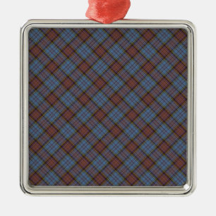 Anderson-Clan-Tartan entworfener Druck Ornament Aus Metall