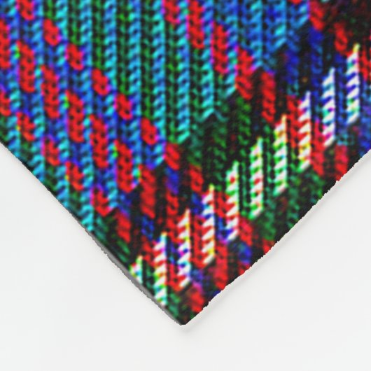 Anderson Clan Tartan Fleece Blanket (Ecke)