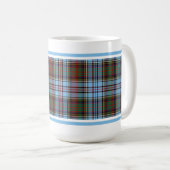 Anderson Clan Tartan Kaffeetasse (VorderseiteRechts)