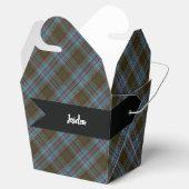 Anderson Clan Tartan Kariert Pattern Scottish Geschenkschachtel (Geöffnet)