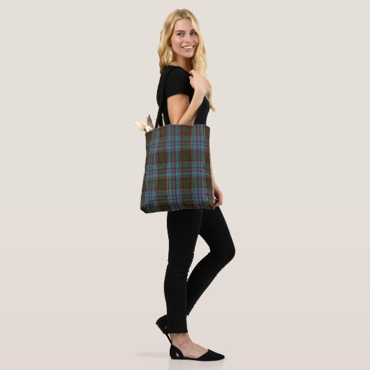 Anderson Clan Tartan Kariert Pattern Scottish Tasche (Am Model)