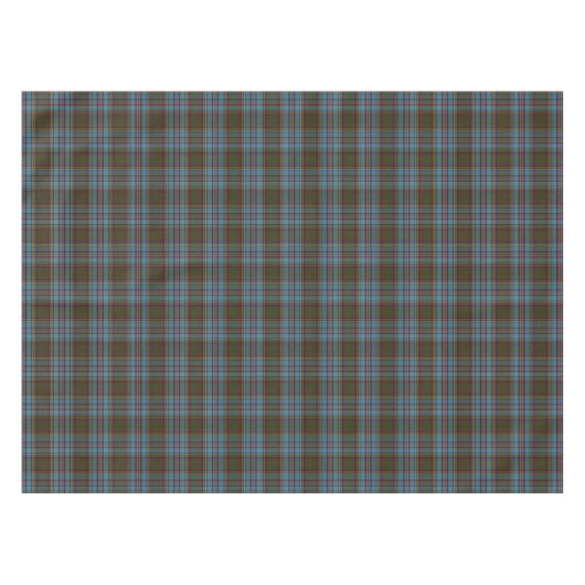 Anderson Clan Tartan Kariert Pattern Scottish Tischdecke (Vorderseite (Horizontal))