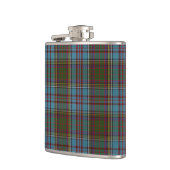 Anderson Clan Tartan Kariertes Muster Schottisch Flachmann (Links)