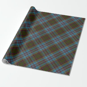 Anderson Clan Tartan Kariertes Muster Schottisch Geschenkpapier