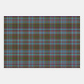  Anderson Clan Tartan Kariertes Muster Schottisch Geschenkpapier Set (Vorderseite 2)