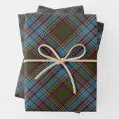  Anderson Clan Tartan Kariertes Muster Schottisch Geschenkpapier Set (Beispiel)