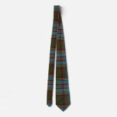Anderson Clan Tartan Kariertes Muster Schottisch Krawatte (Rückseite)