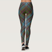  Anderson Clan Tartan Kariertes Muster Schottisch Leggings (Rückseite)