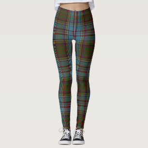 Anderson-Clan-Tartan-Karomuster Schottisch Leggings