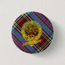 Anderson Clan Tartan & Motif Button